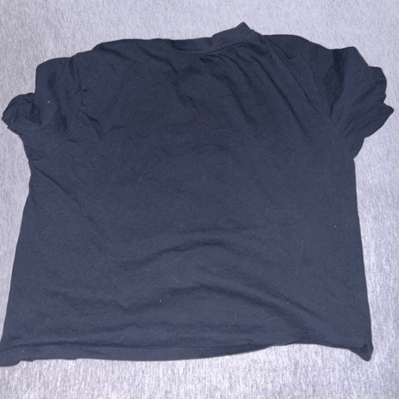 black sun zodiac cropped baggy tee - Picture 2 of 3